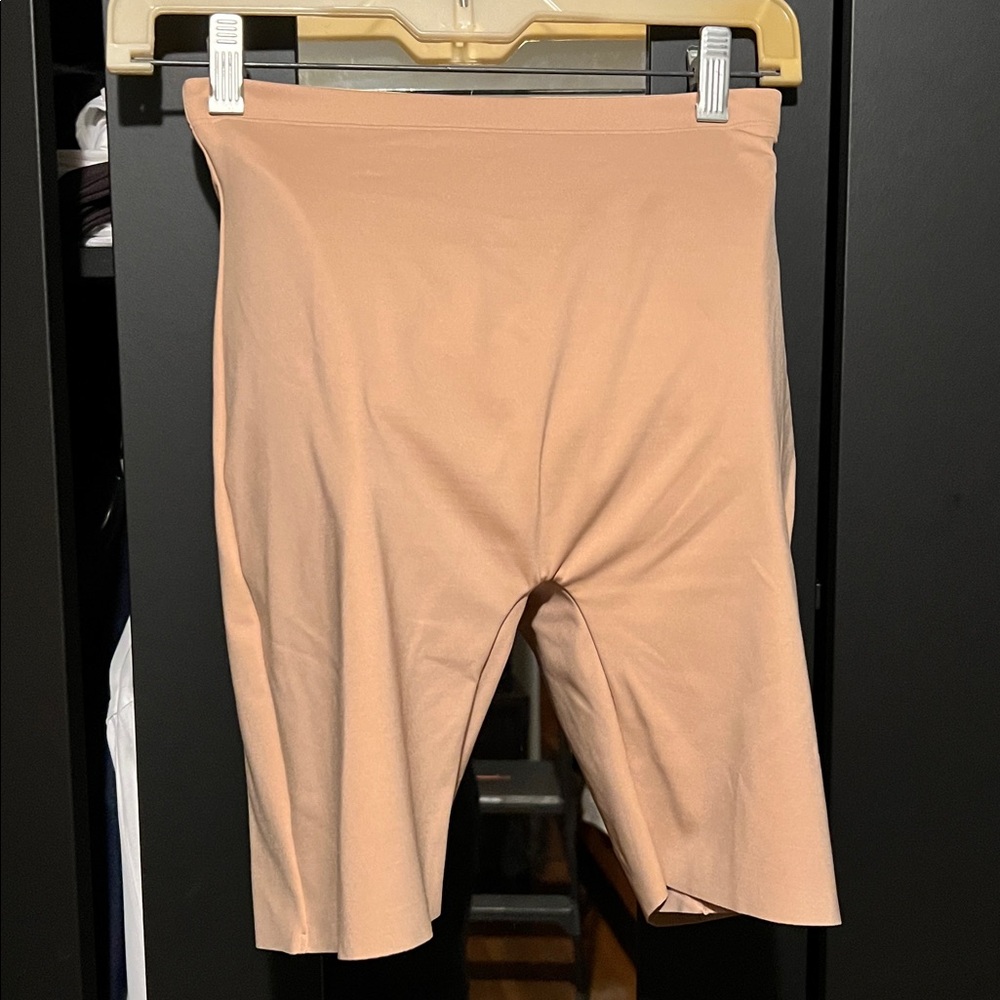 SKIMS Tan Shapewear Shorts